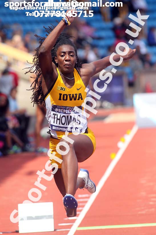Womens triple jump, World Championship Team Trials, Alexander Stadium, Birmingham